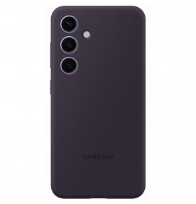 Husa Silicone Case pentru Samsung Galaxy S24, Dark Violet