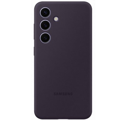 Husa Silicone Case pentru Samsung Galaxy S24, Dark Violet