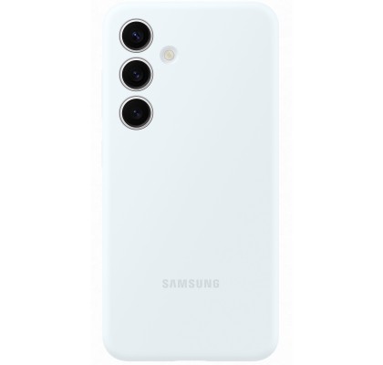 Husa Silicone Case pentru Samsung Galaxy S24, White