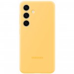 Husa Silicone Case pentru Samsung Galaxy S24, Yellow