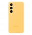 Husa Silicone Case pentru Samsung Galaxy S24, Yellow