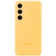 Husa Silicone Case pentru Samsung Galaxy S24, Yellow