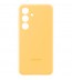 Husa Silicone Case pentru Samsung Galaxy S24, Yellow