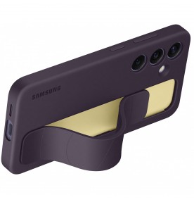 Husa Standing Grip Case pentru Samsung Galaxy S24, Dark Violet