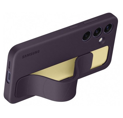 Husa Standing Grip Case pentru Samsung Galaxy S24, Dark Violet