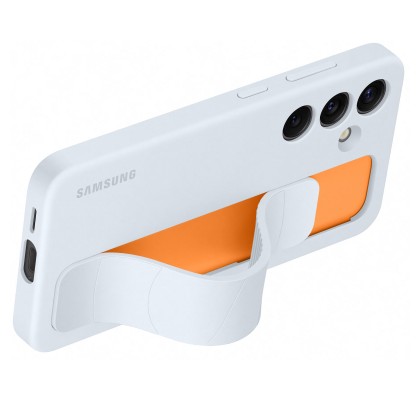 Husa Standing Grip Case pentru Samsung Galaxy S24, Light Blue