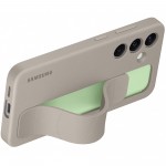 Husa Standing Grip Case pentru Samsung Galaxy S24, Taupe
