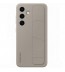 Husa Standing Grip Case pentru Samsung Galaxy S24, Taupe