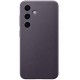 Husa Vegan Leather Case pentru Samsung Galaxy S24, Dark Violet