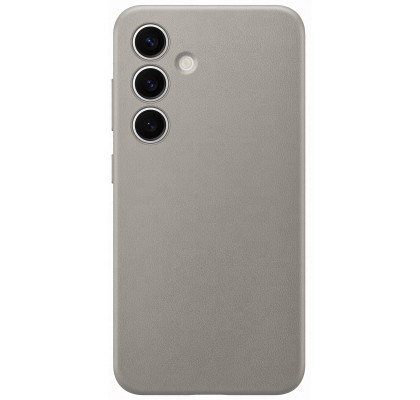 Husa Vegan Leather Case pentru Samsung Galaxy S24, Taupe