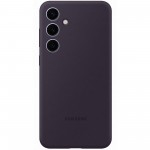 Husa Silicone Case pentru Samsung Galaxy S24+, Dark Violet