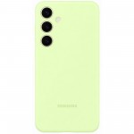 Husa Silicone Case pentru Samsung Galaxy S24+, Light Green