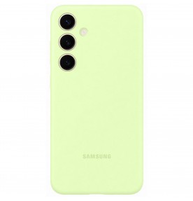 Husa Silicone Case pentru Samsung Galaxy S24+, Light Green