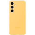 Husa Silicone Case pentru Samsung Galaxy S24+, Yellow