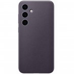 Husa Vegan Leather Case pentru Samsung Galaxy S24+, Dark Violet