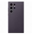 Husa Vegan Leather Case pentru Samsung Galaxy S24 Ultra, Dark Violet