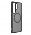 Husa Clear Magnet Case pentru Samsung Galaxy S25 Ultra, Black Frost