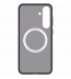Husa Clear Magnet Case pentru Samsung Galaxy S25+, Black Frost