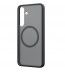 Husa Clear Magnet Case pentru Samsung Galaxy S25+, Black Frost