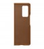 Husa Leather Cover pentru Samsung Galaxy Z Fold2 5G, Brown