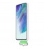 Husa Silicone Cover with Strap pentru Samsung Galaxy S21 FE, White