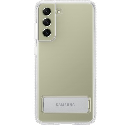 Husa Protective Standing Cover Samsung S21 FE, Transparent