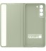 Husa Clear View Cover Samsung Galaxy S21 FE, Olive