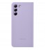 Husa Clear View Cover Samsung Galaxy S21 FE, Violet