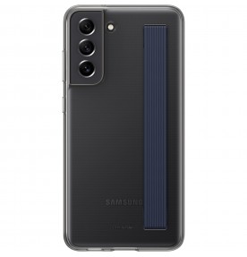 Husa Slim Strap Cover pentru Samsung Galaxy S21 FE, Black
