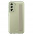 Husa Slim Strap Cover pentru Samsung Galaxy S21 FE, Olive