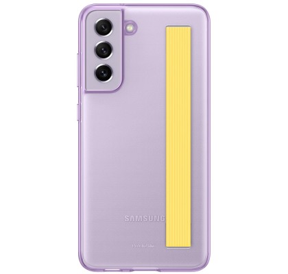 Husa Slim Strap Cover pentru Samsung Galaxy S21 FE, Violet