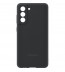 Husa Silicone Cover pentru Samsung Galaxy S21 FE, Black