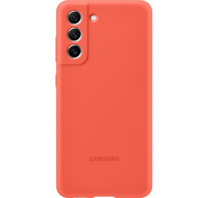 Husa Silicone Cover pentru Samsung Galaxy S21 FE, Coral