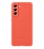 Husa Silicone Cover pentru Samsung Galaxy S21 FE, Coral