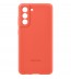 Husa Silicone Cover pentru Samsung Galaxy S21 FE, Coral