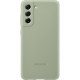 Husa Silicone Cover pentru Samsung Galaxy S21 FE, Green