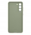 Husa Silicone Cover pentru Samsung Galaxy S21 FE, Green