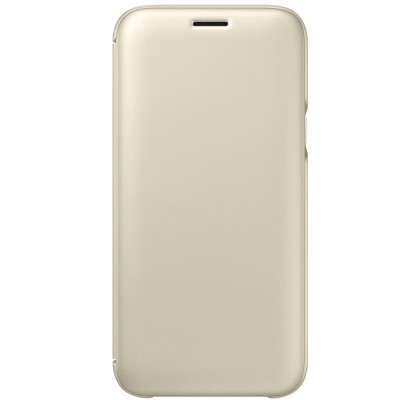 Husa Flip Wallet Samsung Galaxy J5 (2017), Gold