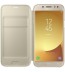 Husa Flip Wallet Samsung Galaxy J5 (2017), Gold
