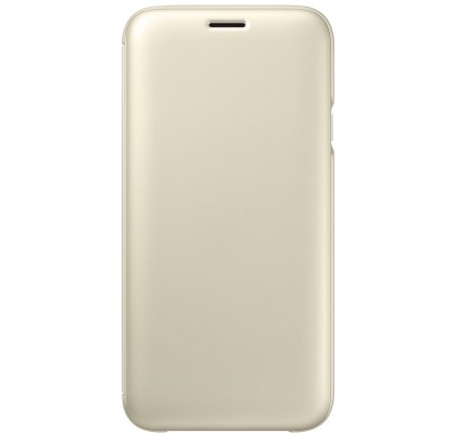Husa Flip Wallet Samsung Galaxy J7 (2017), Gold