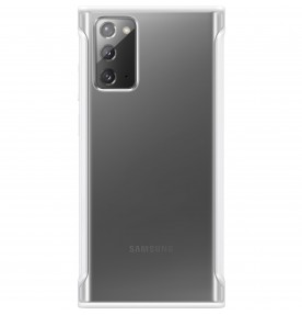 Husa Protective Cover Clear Samsung Note 20, White