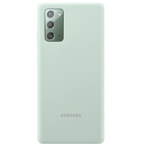 Husa Silicone Cover pentru Samsung Note 20, Mint