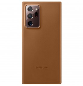 Husa Leather Cover pentru Samsung Note 20 Ultra, Brown