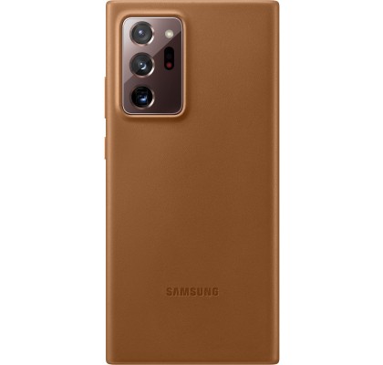 Husa Leather Cover pentru Samsung Note 20 Ultra, Brown