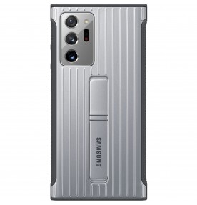 Husa Protective Standing Cover Samsung Note 20 Ultra, Silver