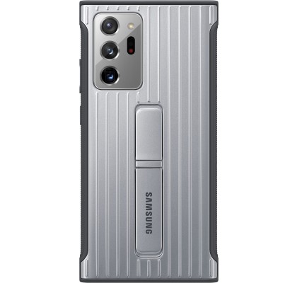 Husa Protective Standing Cover Samsung Note 20 Ultra, Silver