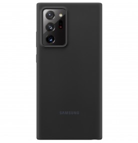 Husa Silicone Cover pentru Samsung Note 20 Ultra, Black