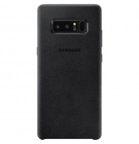 Husa Alcantara Cover pentru Samsung Galaxy Note 8, Black