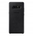 Husa Alcantara Cover pentru Samsung Galaxy Note 8, Black