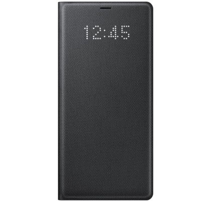 Husa LED View Cover pentru Samsung Galaxy Note 8, Black